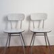 Lot de 2 chaises formica