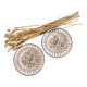 Pair of Rouen earthenware plates