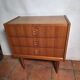 Scandinavian teak chest of drawers from the 1960s.