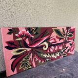 Wall tapestry -Peacock pattern- 60s