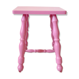 Vintage pink stool
