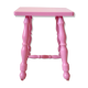 Vintage pink stool