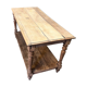 Table de drapier en chêne fin xix eme