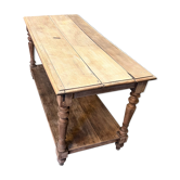 Table de drapier en chêne fin xix eme