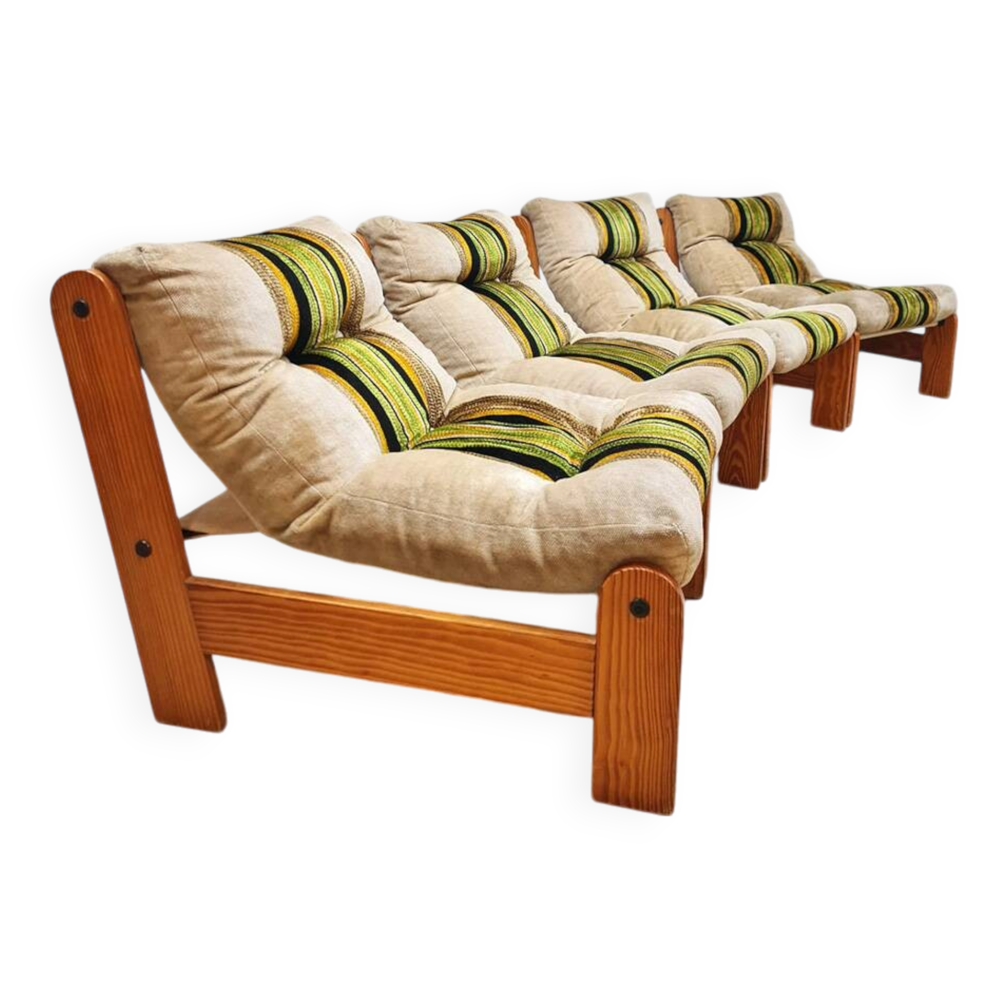 Vintage lounge chairs easy chair seventies