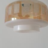 Opaline ceiling lamp 50/60s