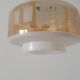 Opaline ceiling lamp 50/60s