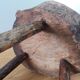 Brutalist tripod farm stool