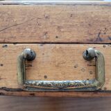 Old painter's case and palette