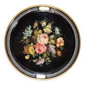 Large "Napoleon III" hand-painted platter