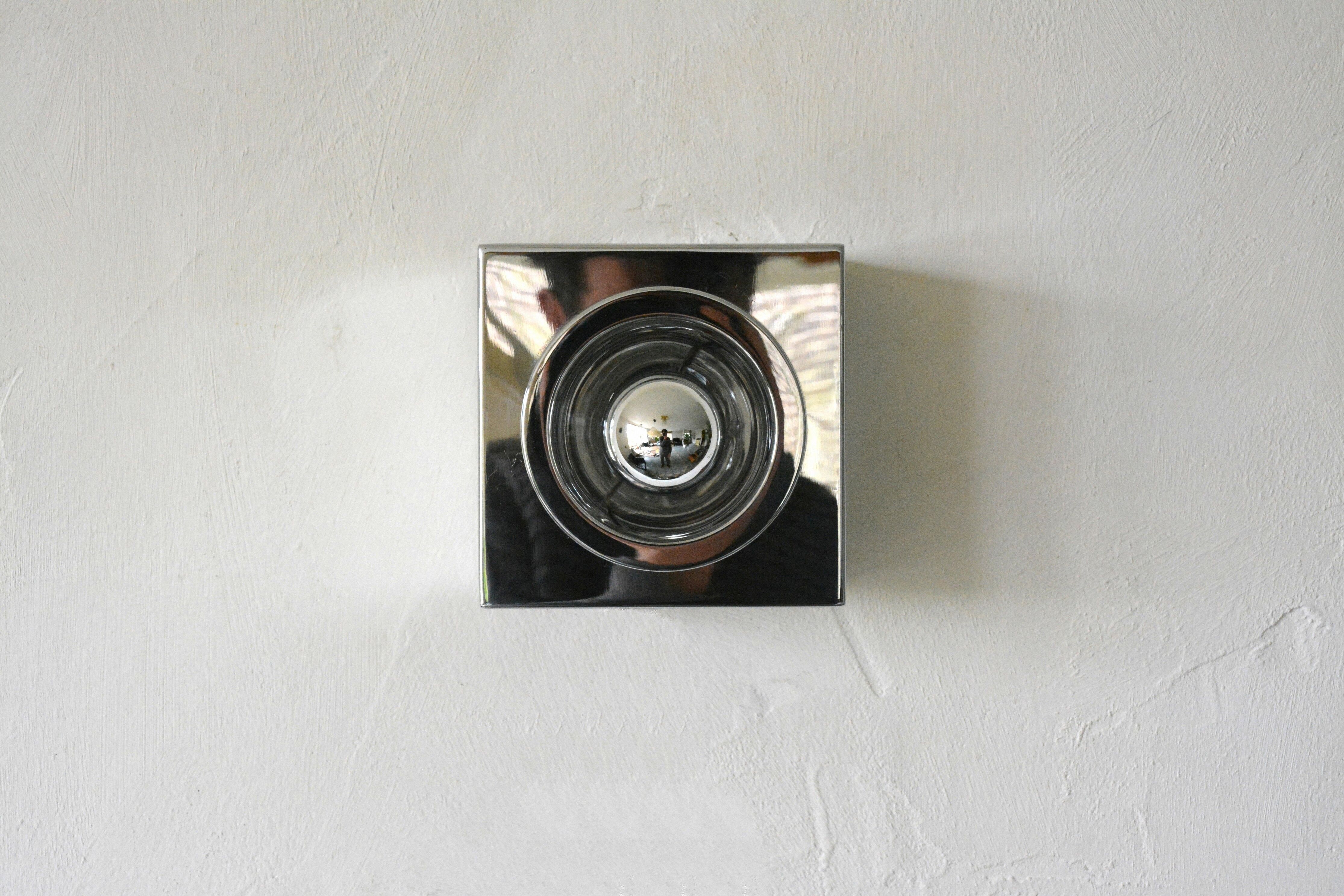 Pair of Italian wall lights, 60s