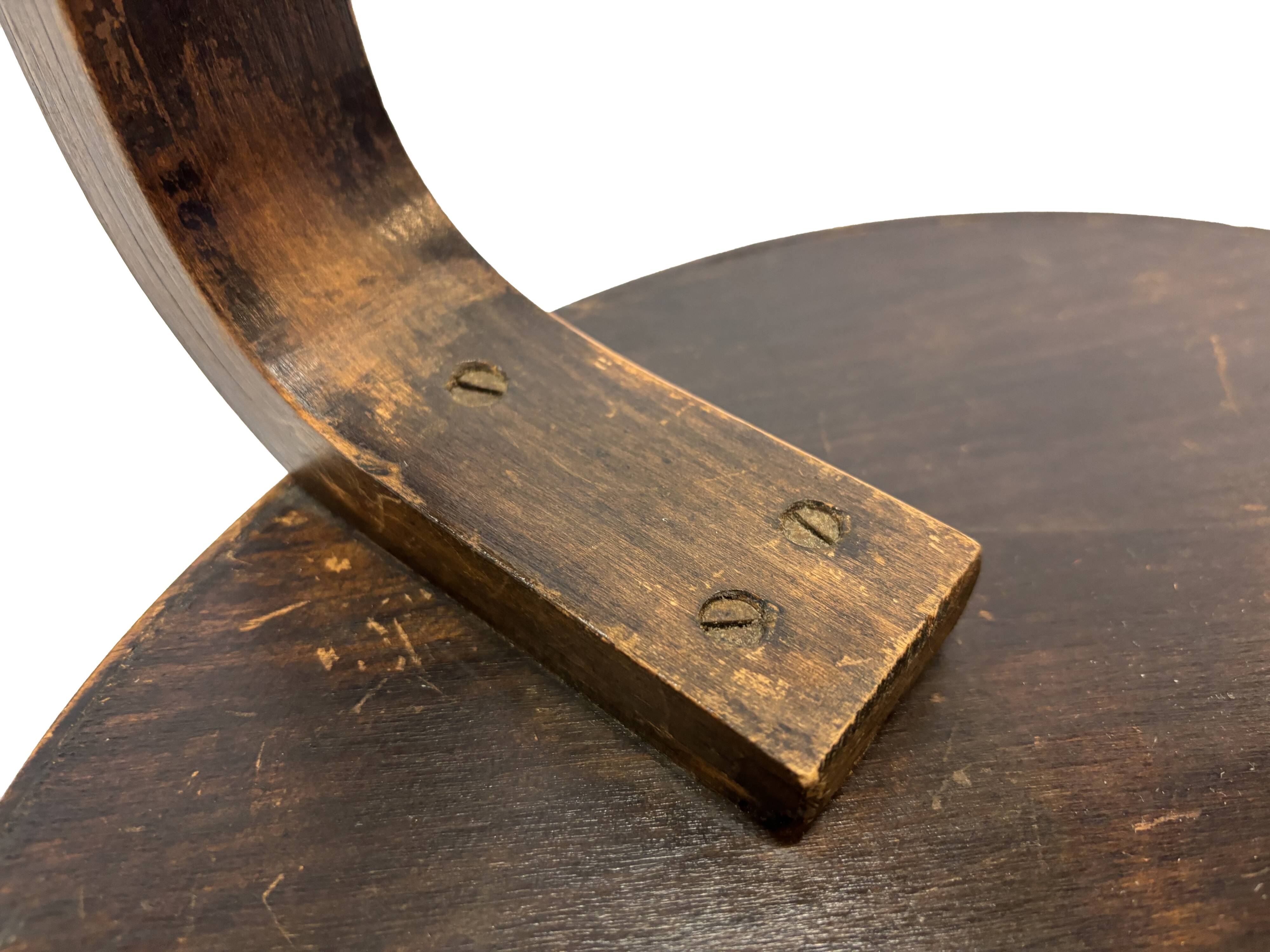 Vintage Alvar Aalto model 60 stool attributed to