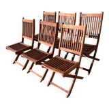 Teak chairs