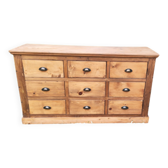 New furniture drawers solid pine, industrial trade furniture