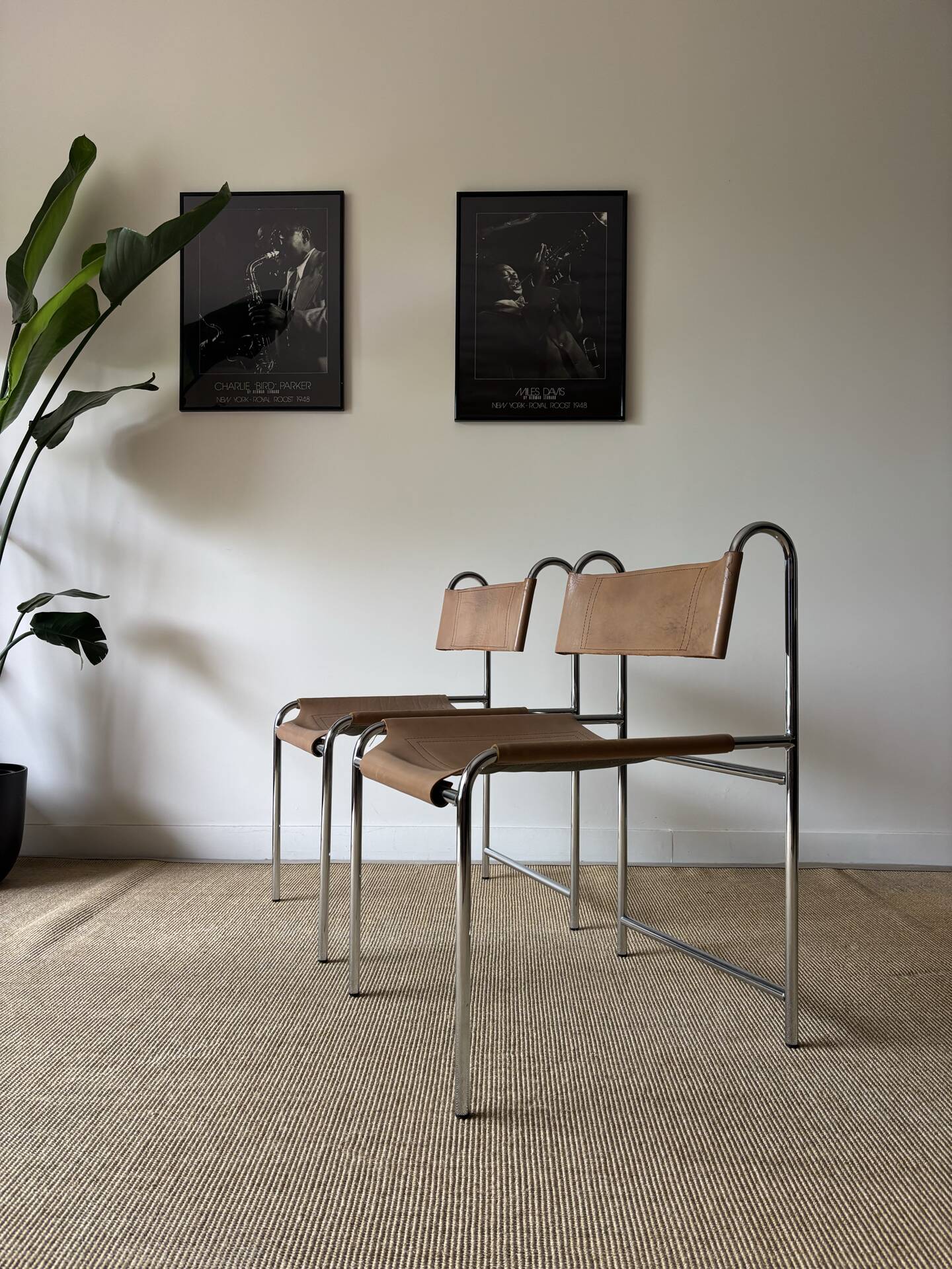 1970s leather chairs