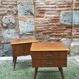 Pair of bedside feet compass