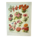 Gravure ancienne 1922, Fleurs annuelles, botanique, jardin • Lithographie, illustration originale