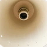 Wall lamp diabolo arm white&black