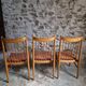 Set of 6 Danish teak dining chairs model 422, attributed to Arne Vodder for Sibast, 1960s.