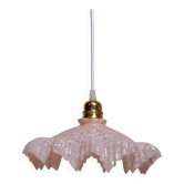 Clichy pink glass pendant