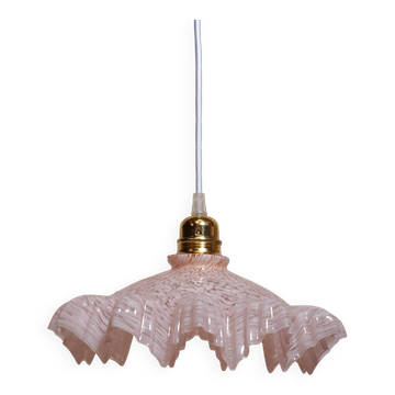 Clichy pink glass pendant