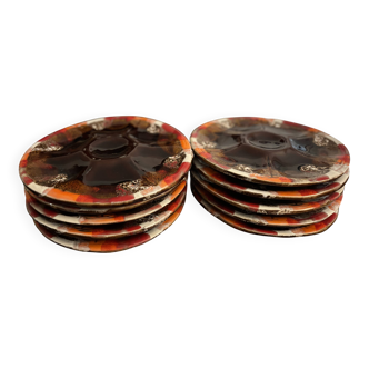 Vallauris oyster plate