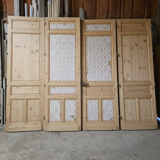 4 old partition doors from the 19th century