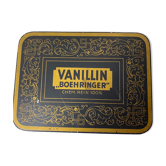 Antique tin box Boehringer vanillin