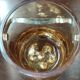 Ice Bucket Vintage Design In Thick Smoked Amber Glass