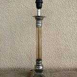 Vintage silver table lamp