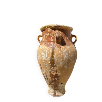 Jarre poterie en terre cuite ancienne 19ème