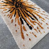1970s Scandinavian Rya style rug