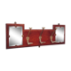 Mirror coat rack