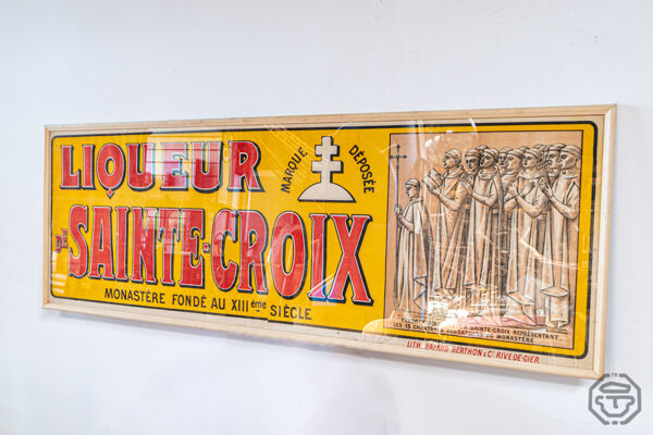 Affiche liqueur Ste croix