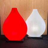 Vase-style lamp duo