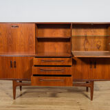 Mid-century model Fresco sideboard in teak by Victor Wilkins for G-Plan, United Kingdom, 1960s