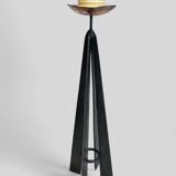 Large brutalist candlestick holder - 1960