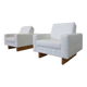 Mid-Century Modern Pair of Scandinavian Armchairs, 1960s
