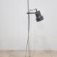 Floor lamp, graphite grey, metal, Germany, 1970s.