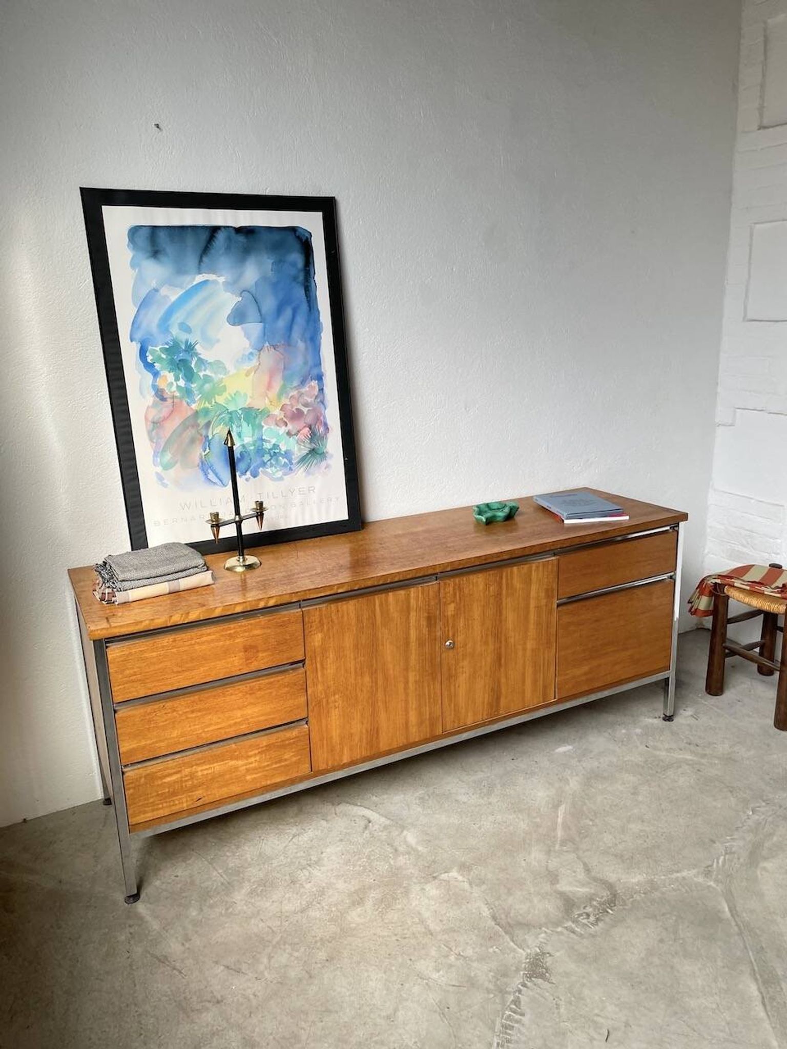 1960s modernist enfilade