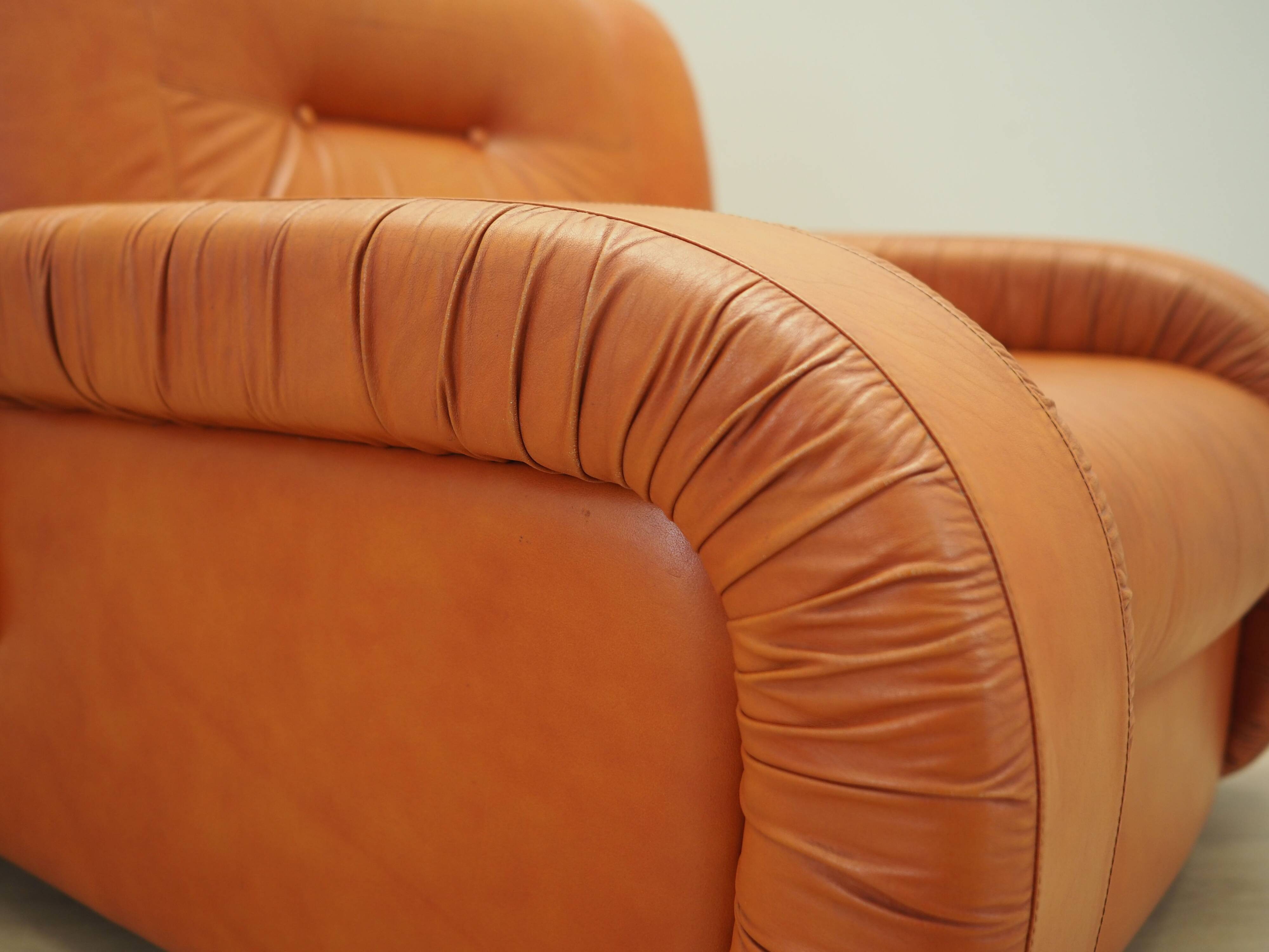 Red armchair, Danish design, 1970s, production: Denmark