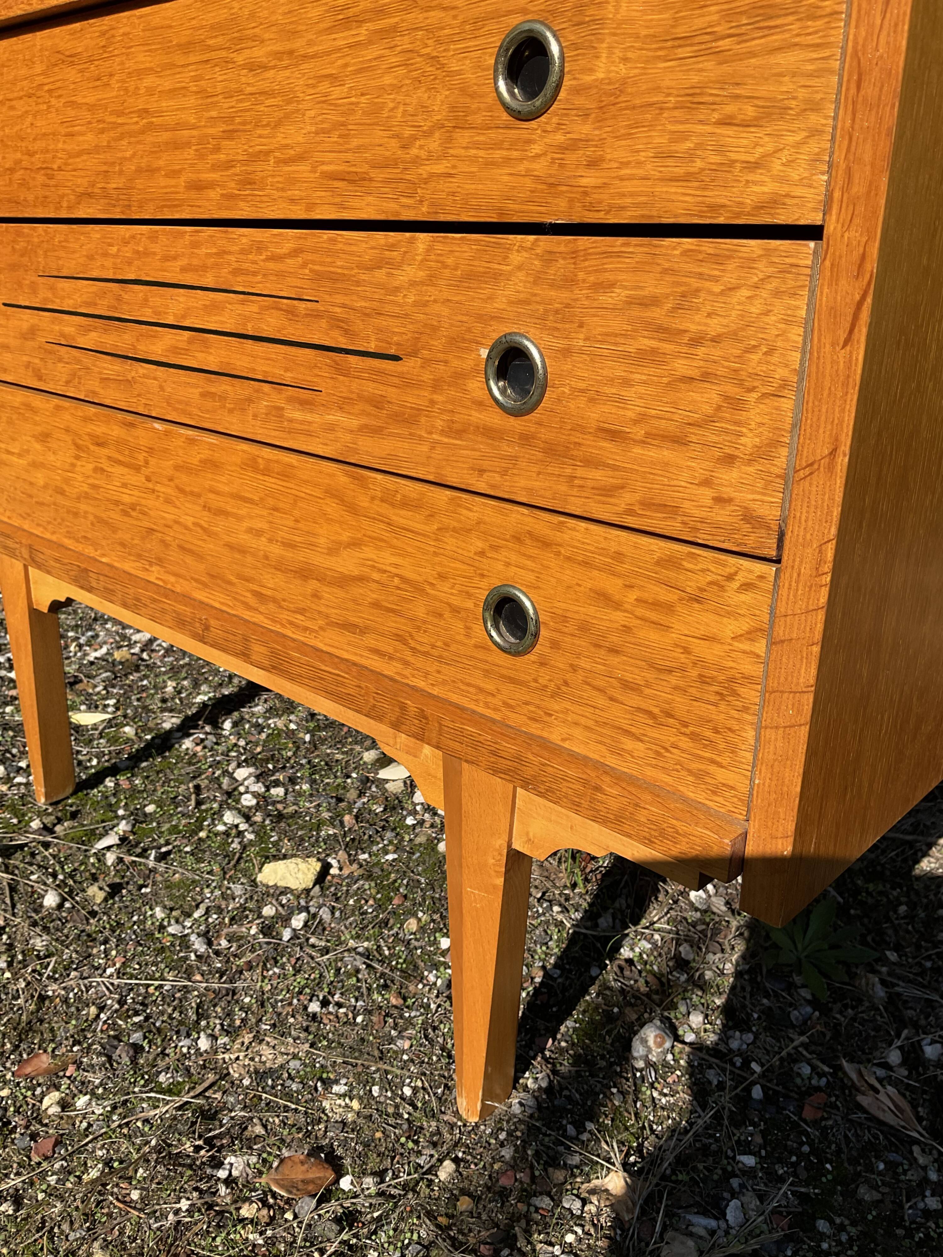 Commode scandinave des années 50-60