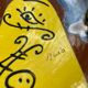Ceramic cup signed Buxó vintage freeform