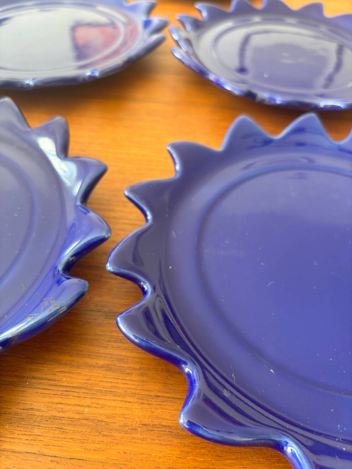 Set of 2 Ricard soleil dessert plates – Promotional plates v