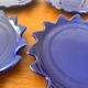 Set of 2 Ricard soleil dessert plates – Promotional plates v