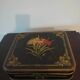 Antique art deco metal box