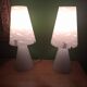 2 Murano bedside lamps, Luce