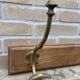 Wall coat rack vintage administrative hooks workshop
