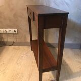 Walnut console