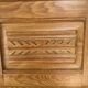 Pair of oak bedside tables 1950